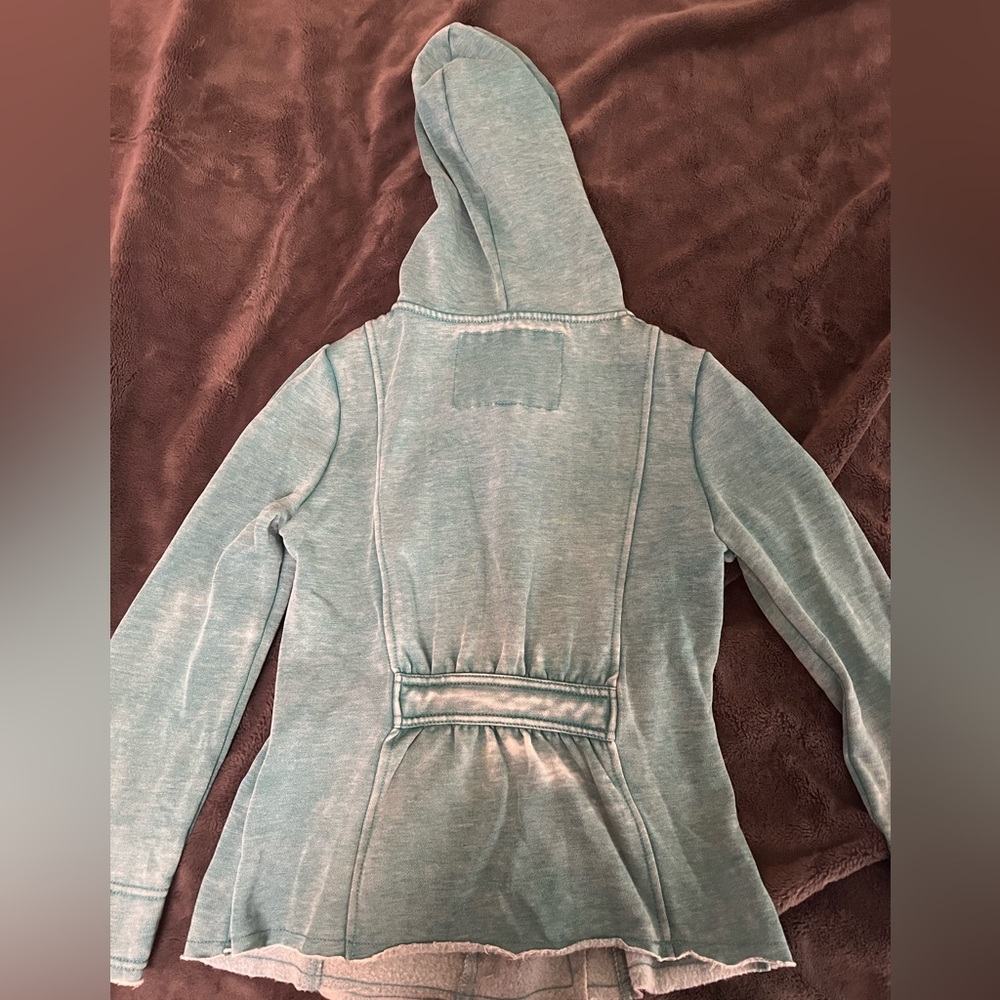 Sugarfly Ruffled Distressed Jacket - Picture 2 of 4